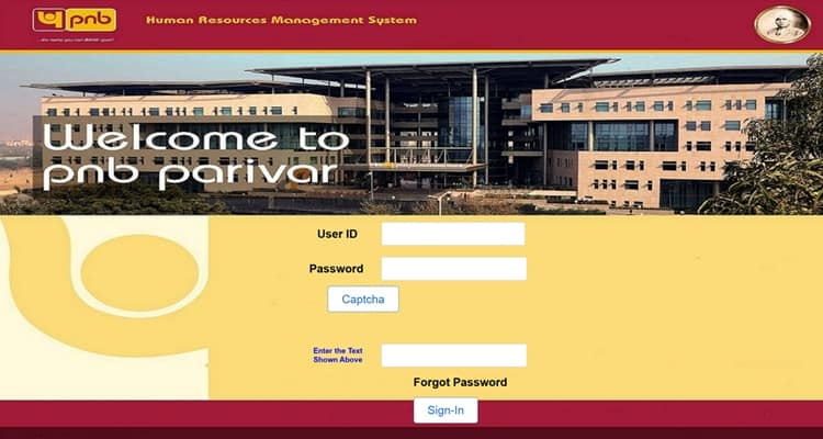PNB Parivar HRMS Login