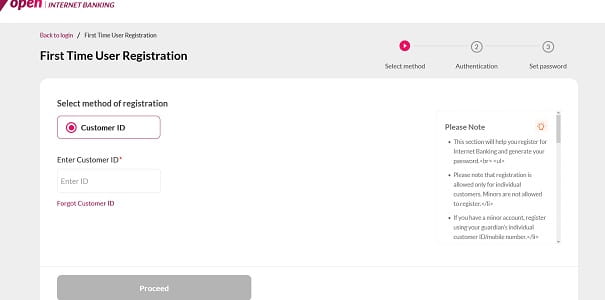 New User Registration