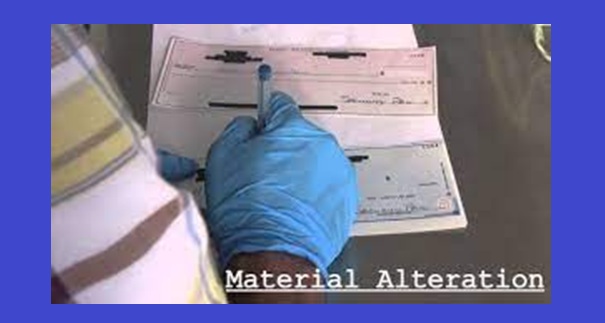 Material Alteration