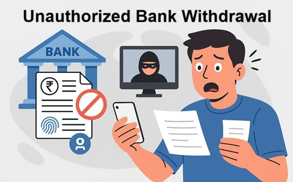 Unauthorized Bank Withdrawal